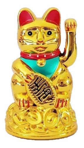 Maneki Neko- Gato De La Suerte O Fortuna-11 Cm Alto