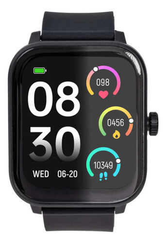 Smartwatch Stf Kronos Connect Pantalla Tft De 1.85 Gps Color Negro