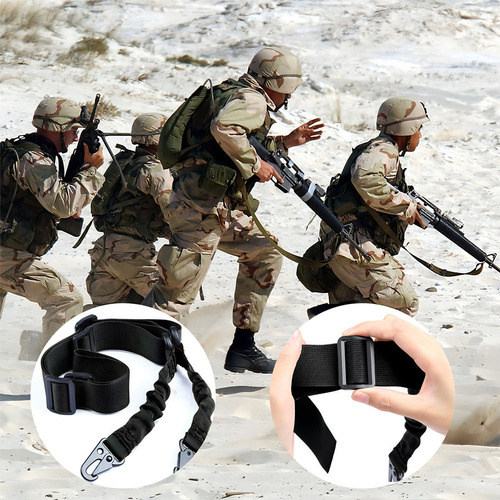 M Portafusil Tactico Bungee 2 Punto Eslinga Militares Caza