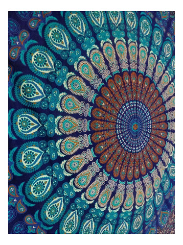 Tapices De Pared De Mandala Color Azul