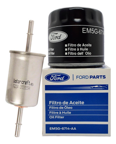 Kit 2 Filtros Aceite + Combustible Ford Mondeo 2.0 2.5 15+