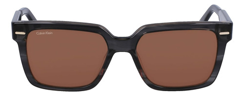 Óculos De Sol Calvin Klein Para Homens Cks Grey Listrados Co