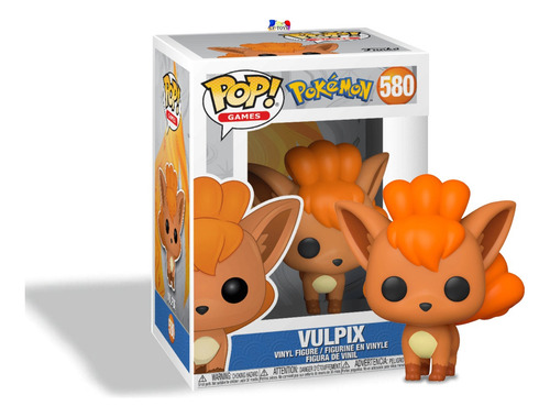 Pokemon Go Mascota Vulpix Funko Pop Videojuego Pokemon Cf