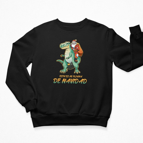 Imagen 2 de 4 de Sudadera Navidad - Unisex - Esta Es Mi Pijama De Navidad