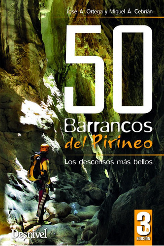 50 Barrancos Del Pirineo, De Ortega Becerril, José Antonio. Editorial Ediciones Desnivel, S. L, Tapa Blanda En Español