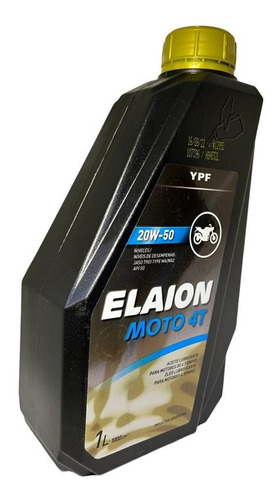 Aceite Moto 4t 20w50 Elaion Mineral Bidon 1 L Avant Motos