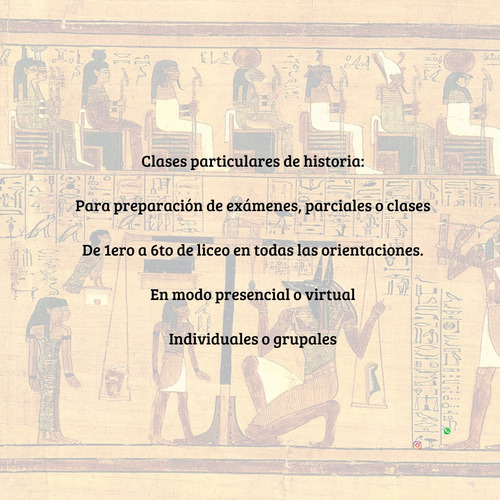 Imagen 2 de 2 de Clases Particulares De Historia Virtuales/presenciales