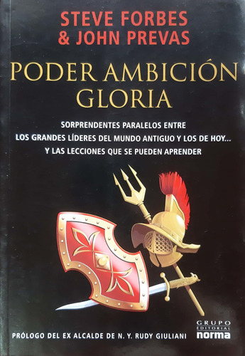 Poder Ambición Gloria Steve Forbes Norma Usado #