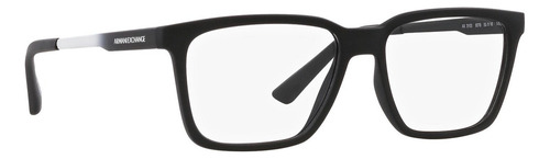 Lentes Oftálmicos Armani Exchange Ax 3103 8078 Negro Mate Negro Mate
