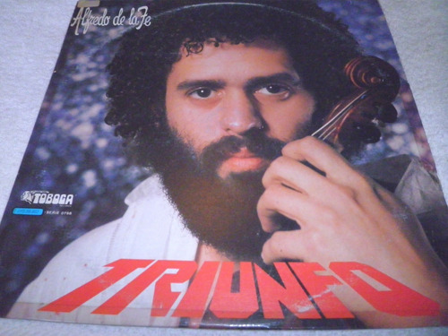 Disco Salsa Vinyl 12'' De Alfredo De La Fe - Triunfo (1982)