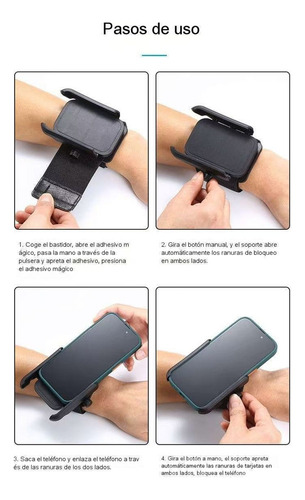 S Brazalete De Muñeca Con Soporte For Teléfono, 1 Unidades