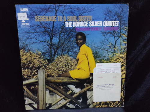 The Horace Silver Quintet Soul Sister Vinilo,lp,acetato Imp