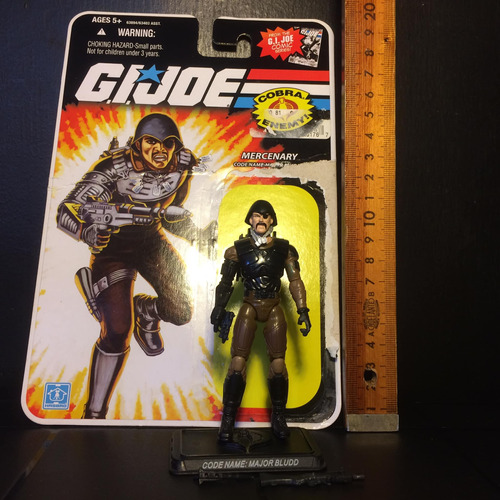 G.i. Joe Major Bludd, Hasbro 2007, Súper Articulable.