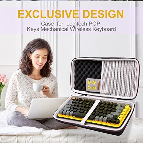 Funda Rígida De Repuesto Ltgem Para Logitech Pop Keys Mechan