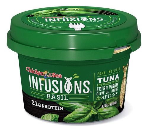 Chicken Of The Sea Infusiones AtĂșn, Albahaca, 2.8 Oz