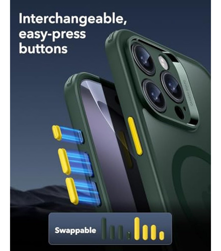 Capa Esr Para iPhone 16 Pro, TranslĂșcida Fosca