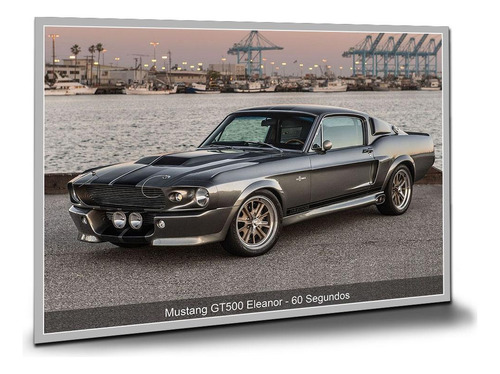 Poster Mustang Eleanor 60 Segundos Poster Placa A1 84x60cm