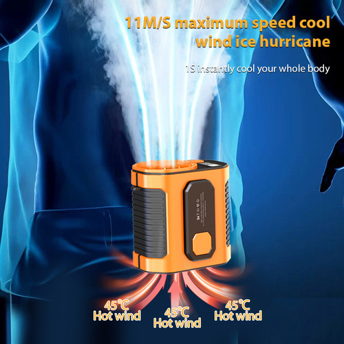 L Miniventilador Para De Cintura Para De Portátil 5000 Mah