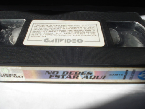 Vhs No Debes Estar Aquí