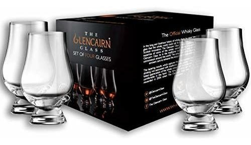 Glencairn Whisky Glass, Set Of 4 In 4 Pack Gift X3k8b