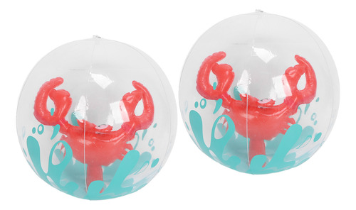 Pelotas De Piscina Para Niños, 2 Piezas, Inflables, De Pvc,