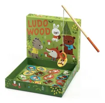 Comprar Ludo Wood Djeco 4 Juegos Infantiles En 1 Para Niños +2 Años