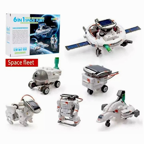 Juego Para Armar - Space Fleet Solar - Kit 6 En 1