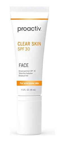 Proactiv Clear Skin Face Sunscreen Moisturizer With Spf 30 -