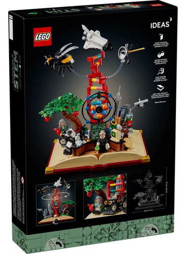 Lego Ideas La Evolución De Stem 21355 - 879 Pz Versión Del Personaje Marie Curie