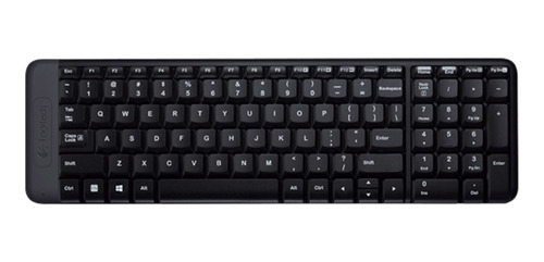 Teclado Logitech S/ Fio K230 Wireless Abnt2 Preto 920-004425