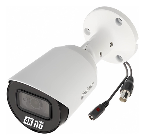 Cámara Bullet 4k 8mp Bala Metal 2.8mm Ir 30m Dahua Hfw1801t 