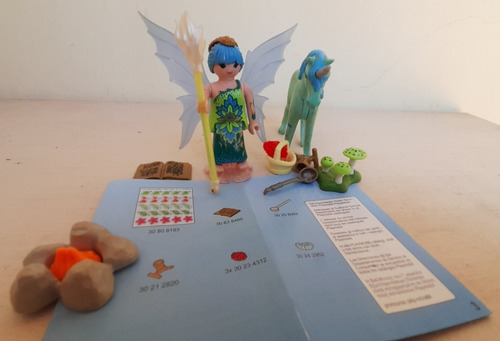 Imagen 6 de 8 de A Playmobil 5441 Hada Con Unicornio Playlgh