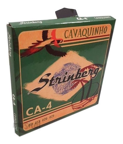 Imagem 5 de 6 de Encordoamento Strinberg Aço Cavaquinho Cavaco Ca4 Oferta