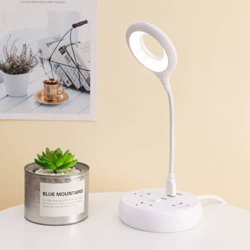 Luz De Lámpara Usb, Flexo De Cuello De Ganso Ajustable...