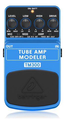 Pedal De Efeito Para Guitarra Behringer Modelador Tm300