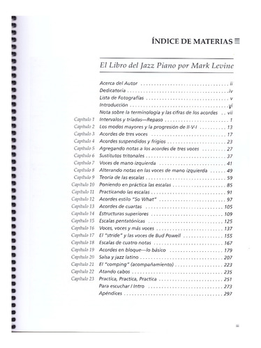Mark Levine: El Libro Del Jazz Piano.