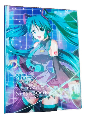 Cuaderno Hatsune Miku