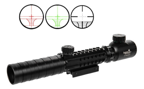 Mira Tactica Telescopica 3-9x40 Reticula Iluminada  Xchws P