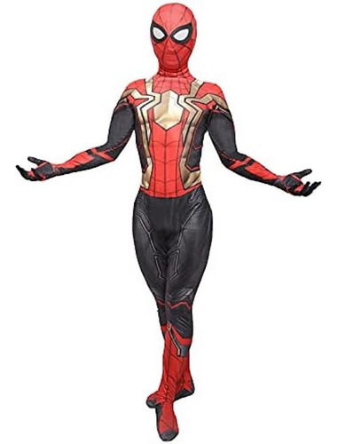 Disfraz Ironspider Dorado Talla 7-8 Importado