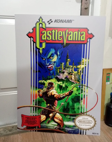 Afiche Castlevania (konami) 60 X 90 Cm