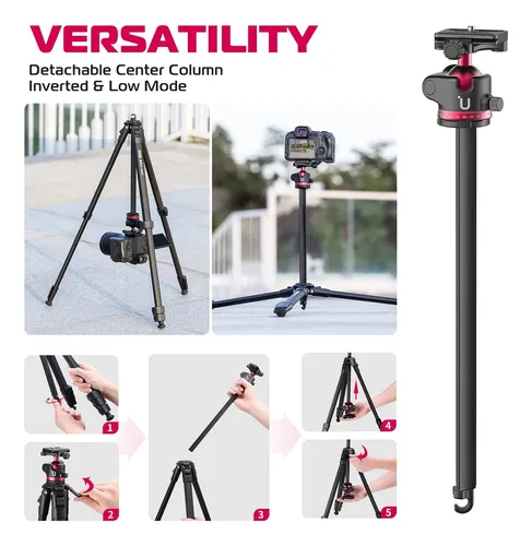Ulanzi Mt-55 Ombra - Trípode De Viaje Profesional De 62.5 Pu
