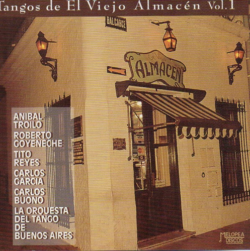 Cd Tangos Del Viejo Almacen Vol.1