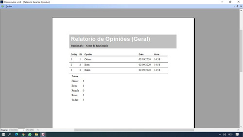 Kit 4 Opiniômetros Sem Fio + Software Sem Mensalidade