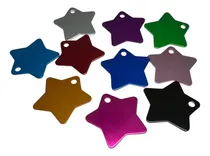 Comprar 50 Placas Identificación Para Mascotas Aluminio Anodizado Es