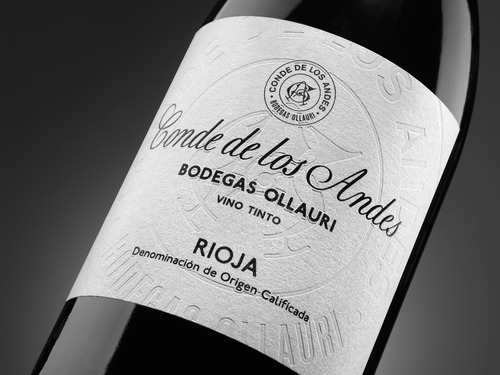 Vino Tinto 750 Ml Premium 6pzs Muriel Conde De Andes Rioja