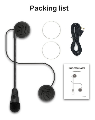 Ipawty Auriculares De Intercomunicación Para Motocicleta 1