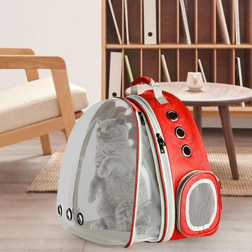 Mochila Expandible Con Burbujas Para Gatos, Bolsa De Viaje