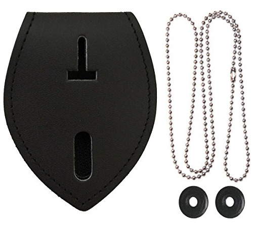 Porta Carnet, Credencial Clip Para Cinturón Con Forma De Lág