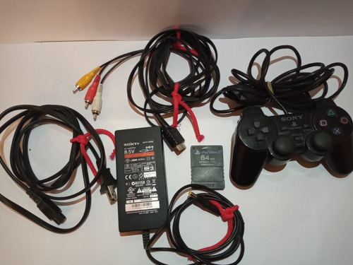 Ps2 Sony Slim + Gow 2 Original + Mix Juegos + Cd Online