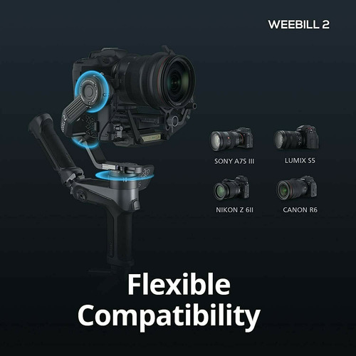 Estabilizador De Cardán De 3 Ejes Zhiyun Weebill 2 Pro Para